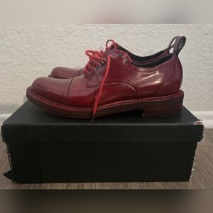 Rag & Bone Milo Oxford Woman's Shoes | EU 39 | Oxblood Red | Rare